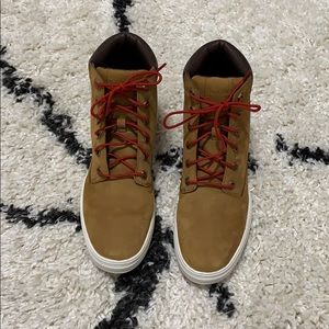 Timberland leather/canvas shoes